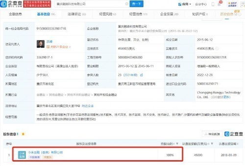 小米小額更名信息技術(shù)咨詢服務(wù)，釋放企業(yè)戰(zhàn)略升級信號